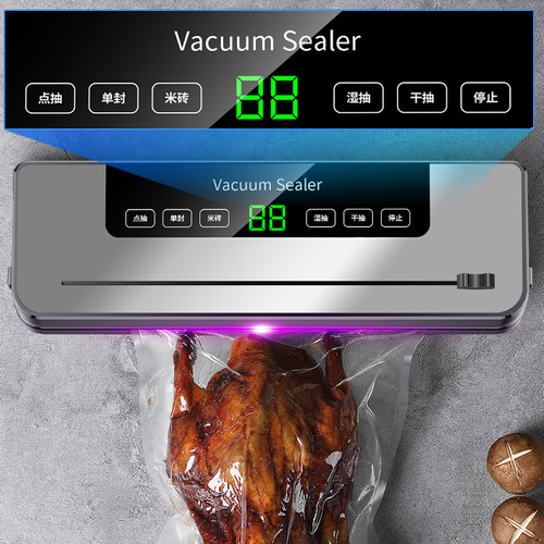 110v 220v Electric Food Preserver Vacuum Food Sealer Automatic Vacuum Air Sealing System Preservation for Food Storage