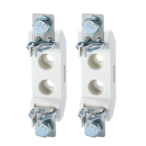 LVMA DC1000V 32A-100A Ceramic Fuse Link Plastic Electric Fusible for Solar PV System 00 Size GPV Fuse Holder with Fuse Base