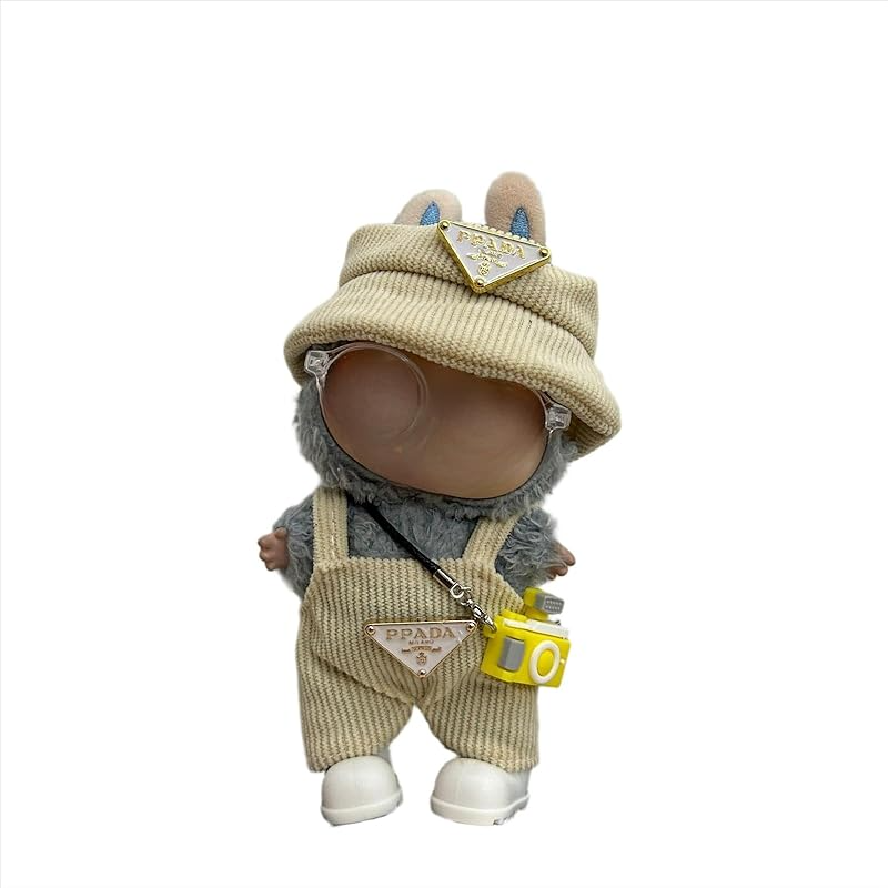 17cmぬいぐるみ用 キャラクター風衣装シリーズ 精巧な仕立て カウボーイ コスチューム ぬいぐるみ用ドレス アニメ風 衣装セット キャラクターコスプレ 小物 ぬいぐるみ用衣服 キッズ おもちゃ用 コスプレ衣装 服のみ DIY アクセサリー