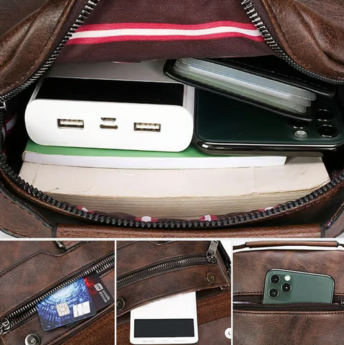 Men's Portable Messenger Bag