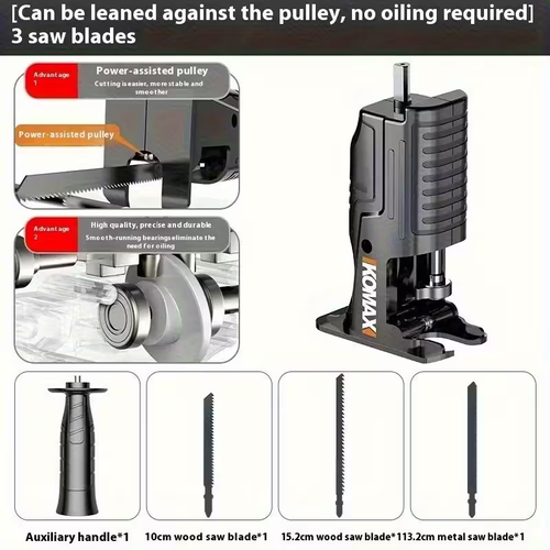 Popular in 2025 ⚡ Chainsaw adapter ⚡ Multi-function woodworking saw