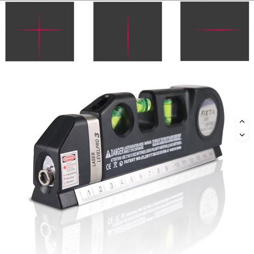 Cross straight line high precision multifunctional laser level laser level steel ruler