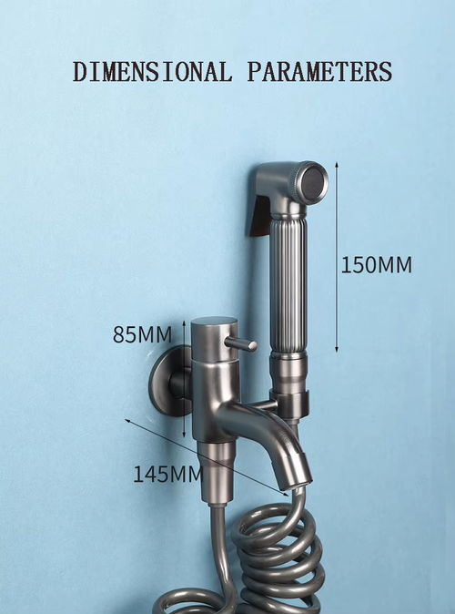 Multifunctional 2-in-1 faucet with spray gun
