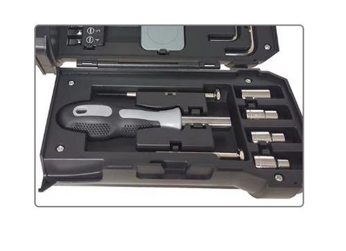 Flashlight and hardware tool set