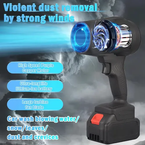 🔥Hot Sale -Time-Limited Offer--49%OFF🔥Turbo Jet Blower, Cordless Turbo Super Power Air Duster