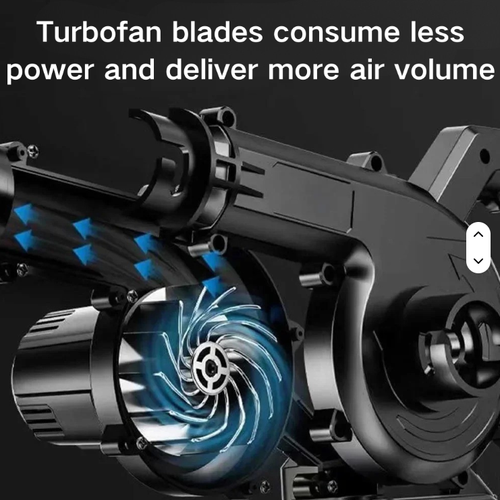 Lithium battery blower small rechargeable suction electric blowing and suction dual-use outdoor industrial dust collector