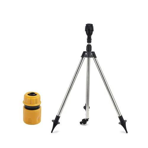 Stainless Steel Rotary Irrigation Tripod Telescopic Support Sprinkler