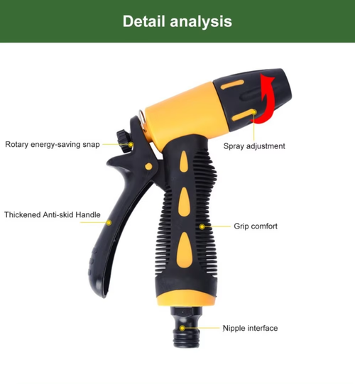 High-pressure spray gun（Free 10m hose）