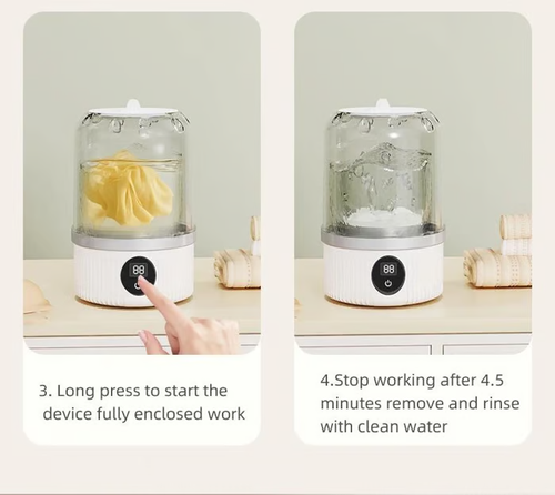 🛀Portable Mini Washing Machine