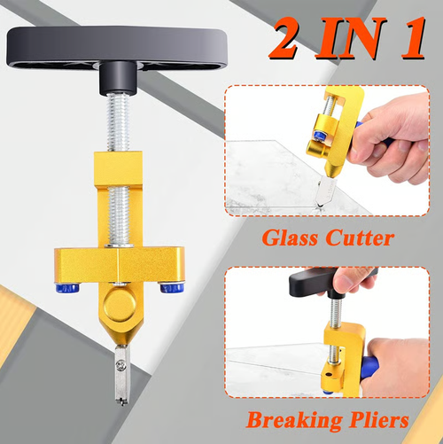 2-in-1 Manual Tile Cutter Tool