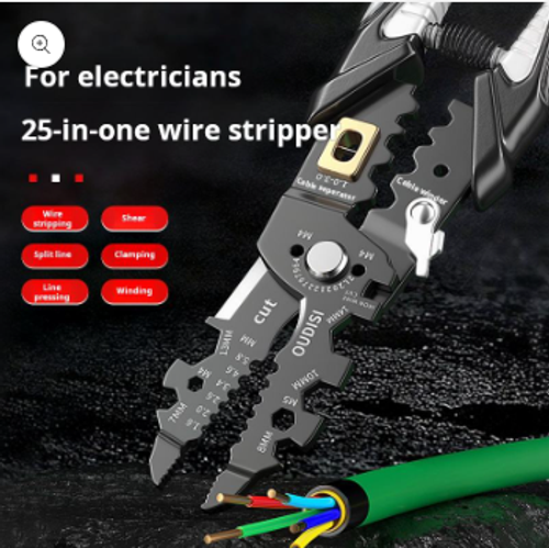 ⚡25-in-1⚡ multi-function wire strippers