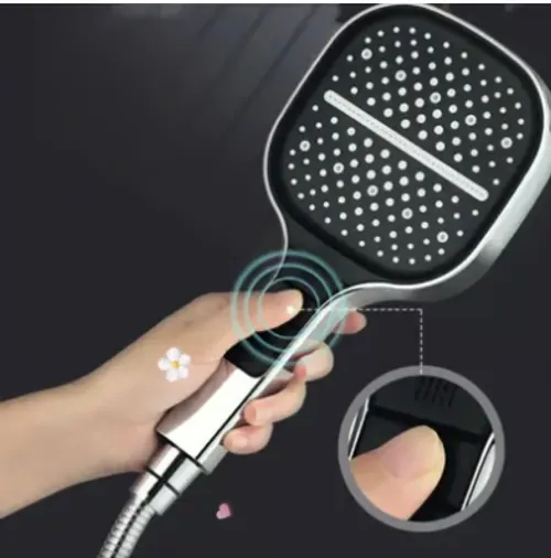 8-speed Oversized Panel Pressurized Shower Head