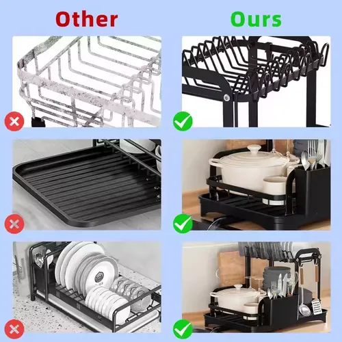 Multifunctional bowl and chopstick storage rack