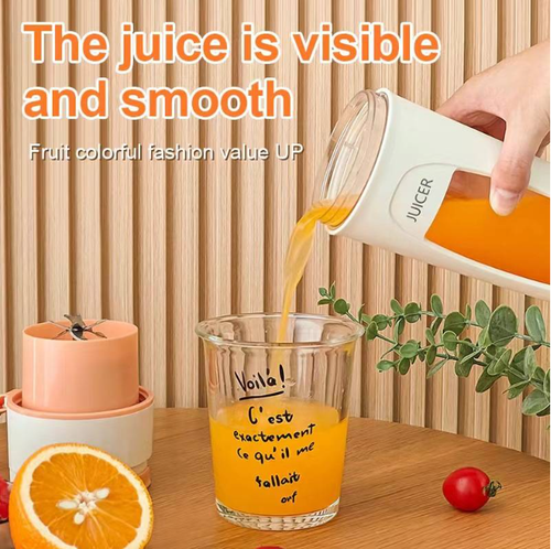 🔥Multifunction Usb Fruit Mixers Juicers Portable 380ml Electric Juicer