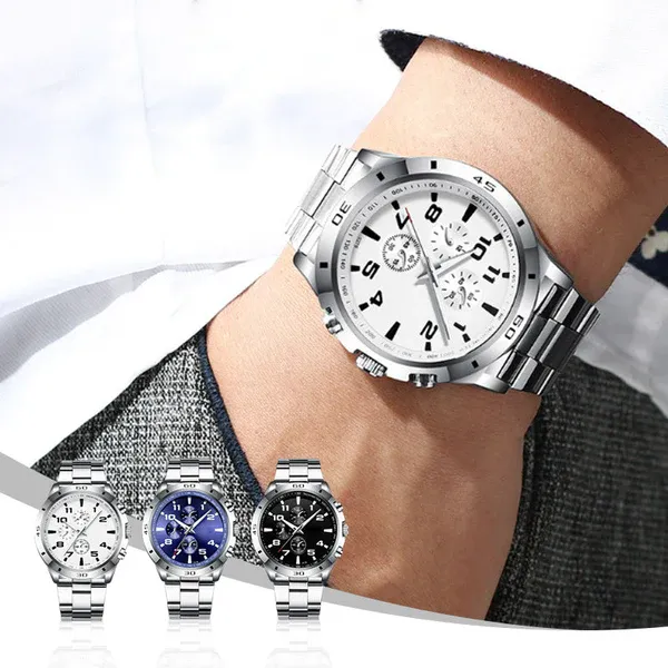 Fashion waterdichte lichtgevende Quartz horloge