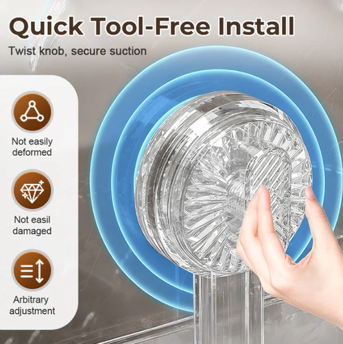 🔥2025 Hot Sale🔥Universal Removable Faucet Storage Rack