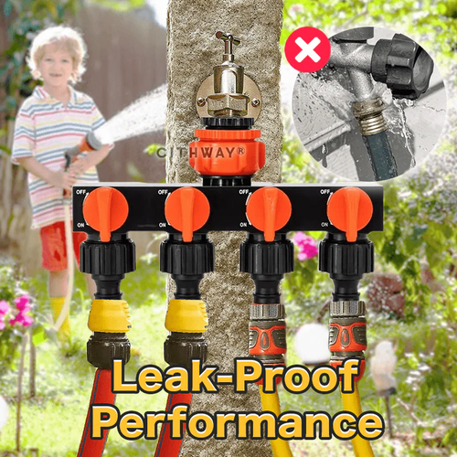 💦4-Way Hose Splitter