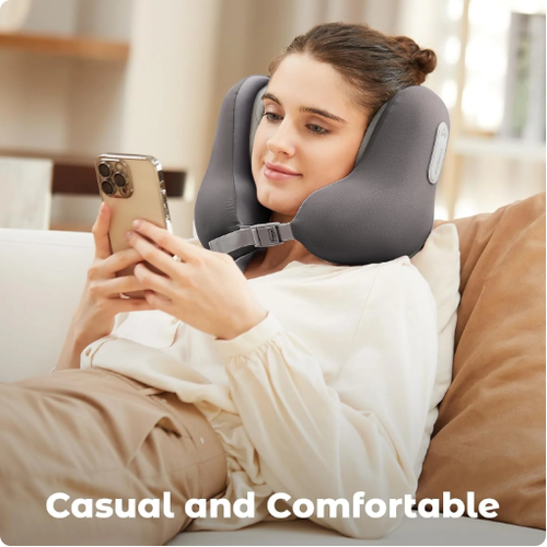 2025 Popular⚡  Travel Neck Pillow with Bluetooth Headphones⚡