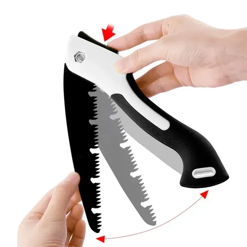 🔥Indestructible Folding Trail Saw - Super sharp, lightning fast cutting, built for the wild!