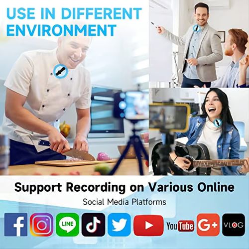 🔥New Wireless Lavalier Microphone