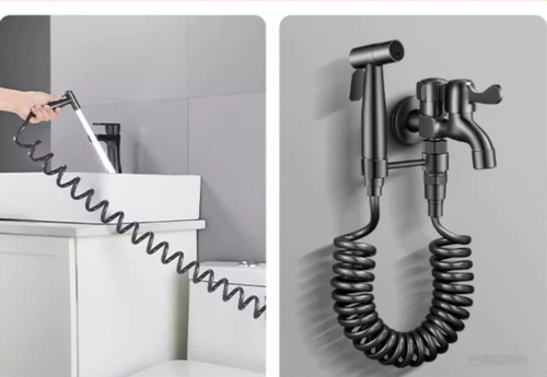 Multifunctional 2-in-1 faucet with spray gun