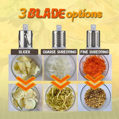 Manual rotary grater