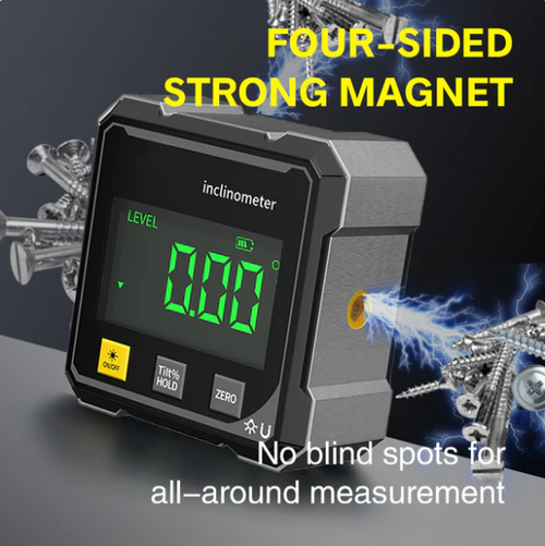 🏆Limited time 50% discount🔧Pousbo® Mini LCD Digital Inclinometer Angle Gauge✨