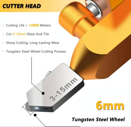 2-in-1 Manual Tile Cutter Tool
