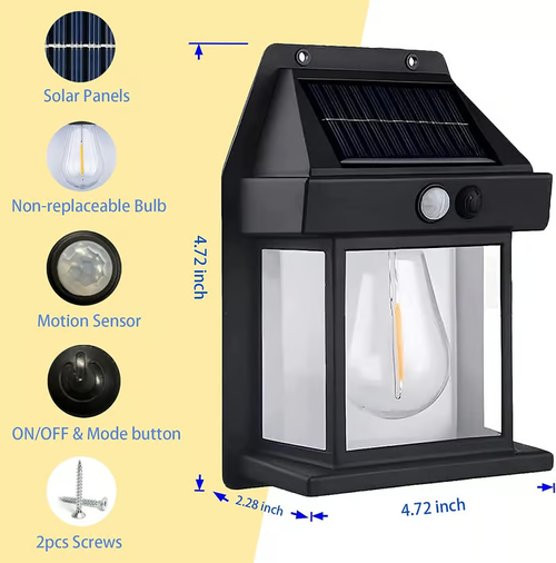 💥 LAST DAY PROMOTION 49% OFF 💥 New Outdoor Solar Wall Lamp