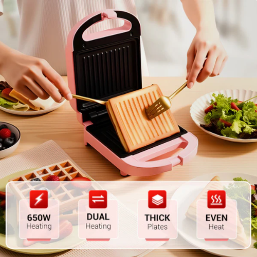 Household Multi-Functional Breakfast Griller