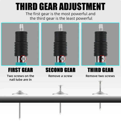 Cement wall nail wall fasteningsteel nail gun concrete nail gunmini portable steel nail gun