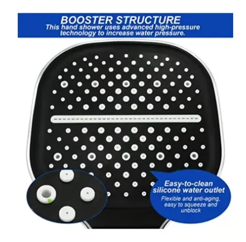 8-speed Oversized Panel Pressurized Shower Head