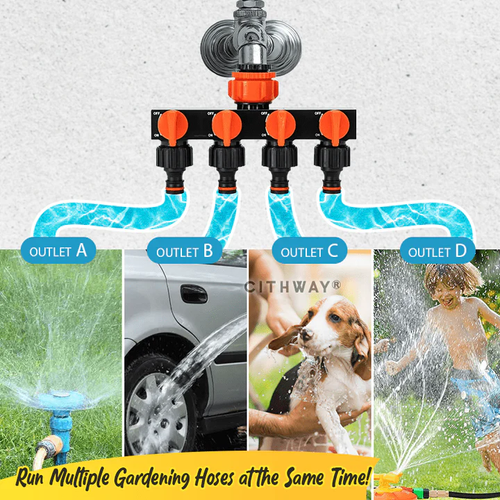 💦4-Way Hose Splitter