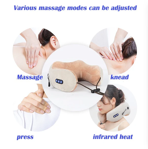 Portable U-shaped massager