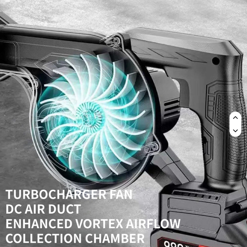 Lithium battery blower small rechargeable suction electric blowing and suction dual-use outdoor industrial dust collector