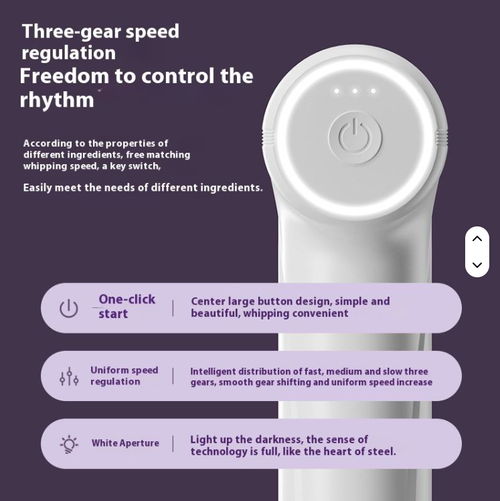 Automatic cordless electric stand mixer household handheld rechargeable mixer cream whisk USB