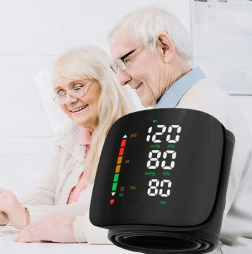 Rechargeable blood pressure monitor
