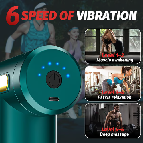 Portable muscle massager tool