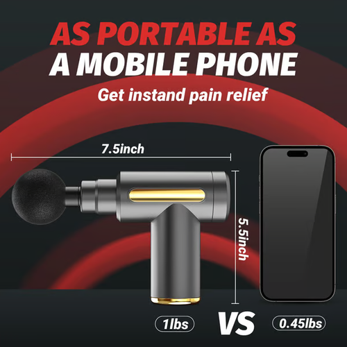 Portable muscle massager tool