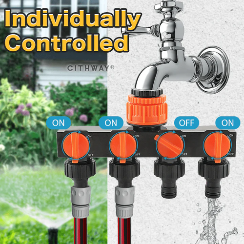💦4-Way Hose Splitter