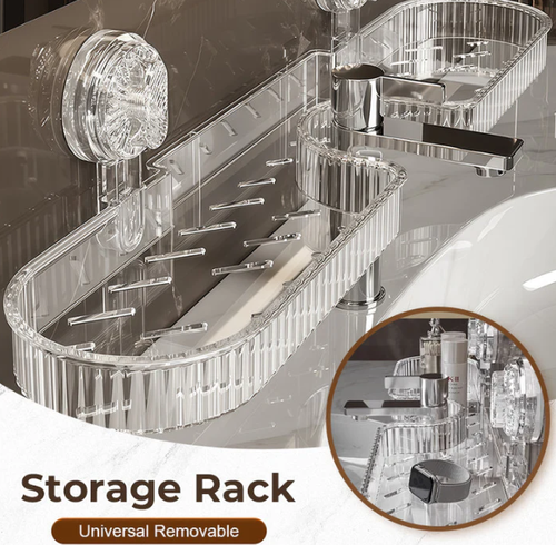 🔥2025 Hot Sale🔥Universal Removable Faucet Storage Rack