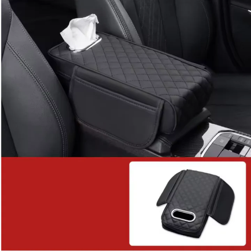 ArmrestCover: Universal Car Armrest Cover Support With Storage Pockets