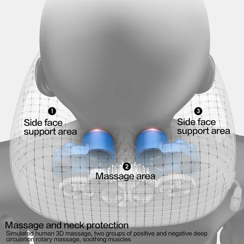 Portable U-shaped massager