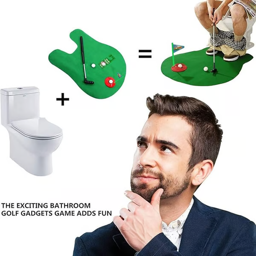 🔥49% OFF⛳Toilet Game Mini Golf Toy,Gag Gifts for Adults Funny