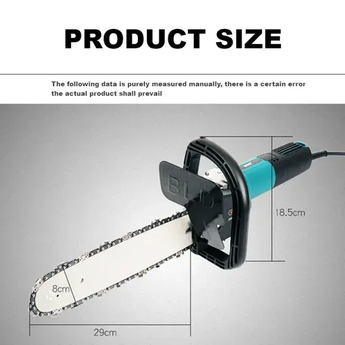 Angle Grinder Conversion Electric Chain Saw Kit