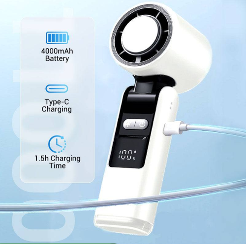 2025 Popular 🔥Handheld portable fan