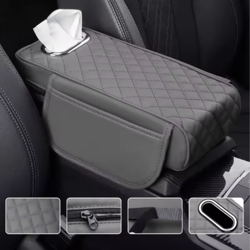 ArmrestCover: Universal Car Armrest Cover Support With Storage Pockets