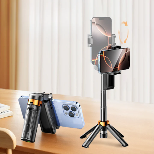 Aluminum Alloy Selfie Stick Tripod