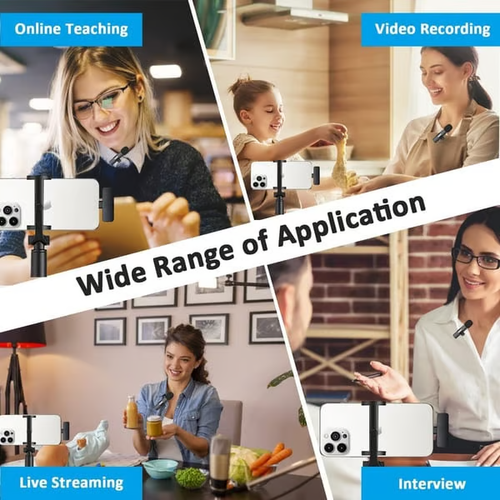 🔥New Wireless Lavalier Microphone