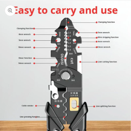 ⚡25-in-1⚡ multi-function wire strippers